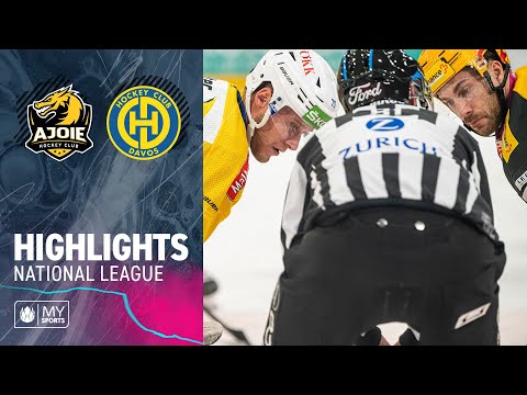 Ajoie vs. Davos 3:1 – Highlights National League