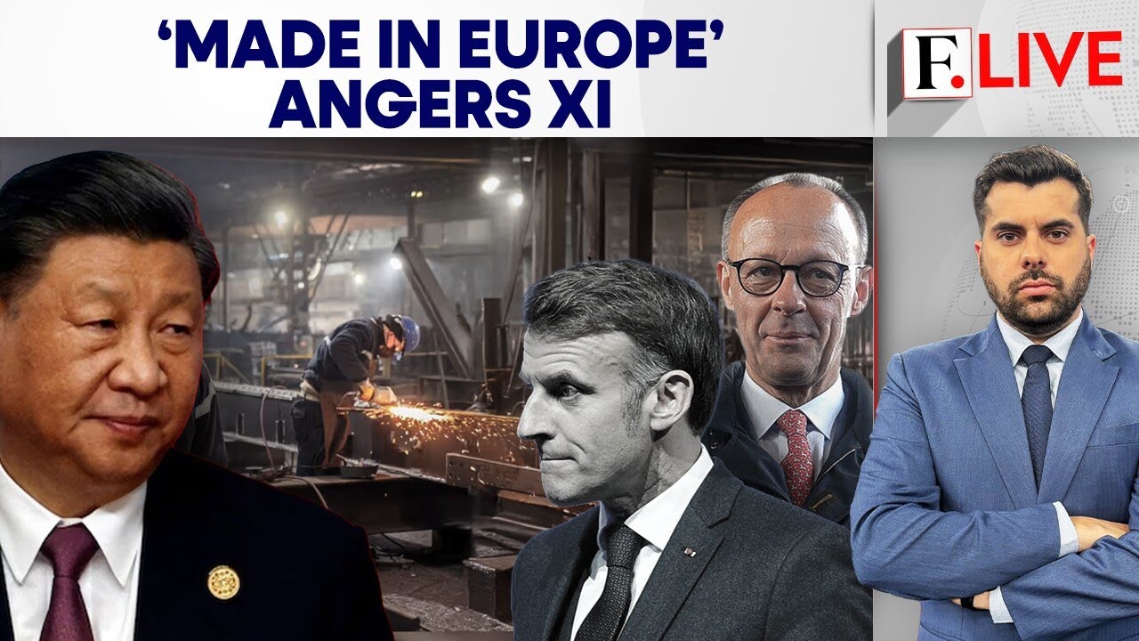 China Criticises EU’s ‘Made In Europe’ Plan As ‘Systemic Discrimination’ | Firstpost Live