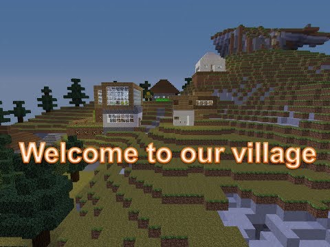 Our New Minecraft Village