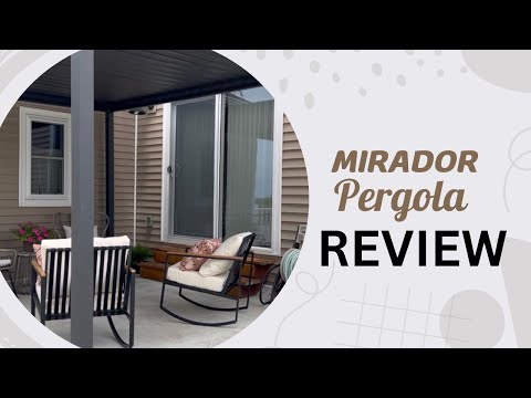 Customer Review: Mirador Pergola