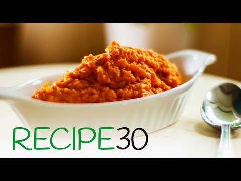 Broccoli Puree side dish with a Cheesy Top