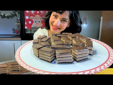 BEZ PEČENJA! Najlepši čoko lešnik kolač!  Sitni kolači za praznike.