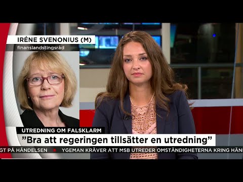 Falsklarmet - ”Är en väldigt allvarlig händelse” - Nyheterna (TV4)