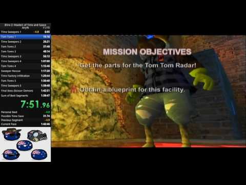 Blinx 2 any% Speedrun in 1:42:46