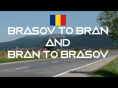 Driving from Brasov to Bran and Back | Drumul de la Brasov la Bran si Retur