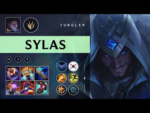Sylas Jungle vs Elise - KR Diamond Patch 25.24