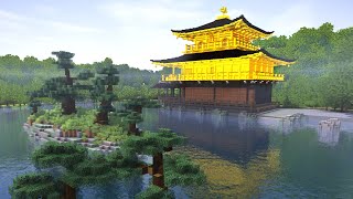 [Minecraft Timelapse] Kinkaku-ji Kyoto’s Golden Temple in Japan 【金閣寺】