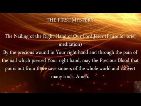 Chaplet of the Precious Blood of Jesus Christ No Chanting Music