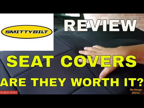 jeep wrangler smittybilt seat covers (review and install) - THE AVERAGE JEEPERS