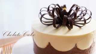 초콜릿 케이크에 초콜릿 장식을 하면 더 아름다워져요 / Beautiful Chocolate Mousse Cake Recipe / Chocolate Decoration 🍫