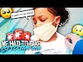 CJ HAD TO GO TO THE ER