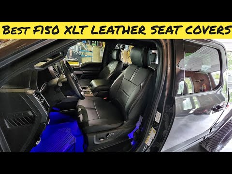 F150 XLT Leather Seat Cover Install💯
