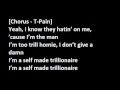 Trillionaire Bun B Feat T Pain Lyrics On Screen