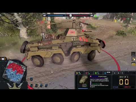 CoH3 Master League #1: Round 1 Stuve vs. Barton - battle of the trolls!