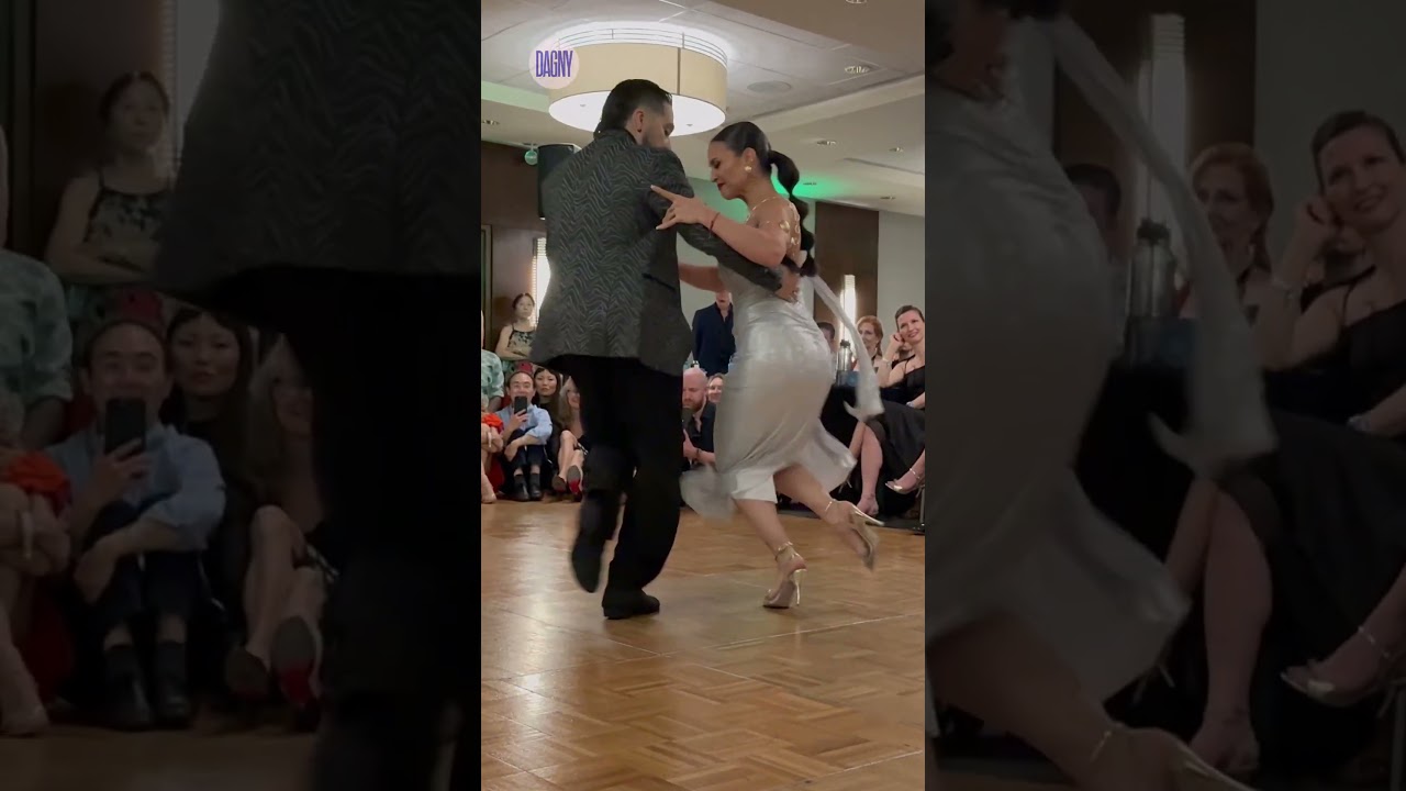 Video thumbnail for Hugo Patyn and Celina Routundo Argentine tango to “No Hay Tierra Como La Mía" by Canaro (6/17)