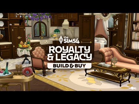 The Sims 4 Royalty & Legacy Expansion Pack👑: Build & Buy Overview [Including DEBUG]