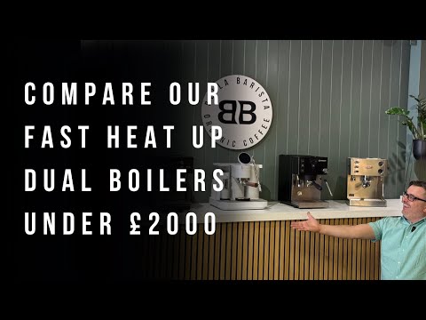 Fast Heat-Up Dual Boilers Under £2000 | Lelit Elizabeth, Silvia Pro X, Profitec Move & More