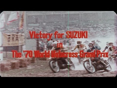 VIDEO: Celebrating Suzuki’s dominance in the 1970 250cc Motorcross Grand Prix