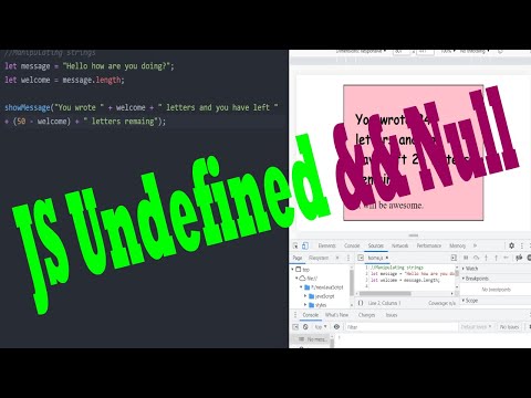 Javascript Tutorials Null And Undefined Values 12