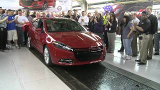 preview picture of video 'Belvidere Dodge Dart Job One - First Dodge Dart off the Line'