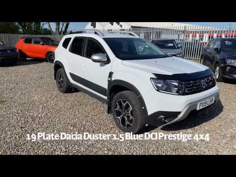 19 Plate Dacia Duster 1.5 Blue DCI Prestige 4x4