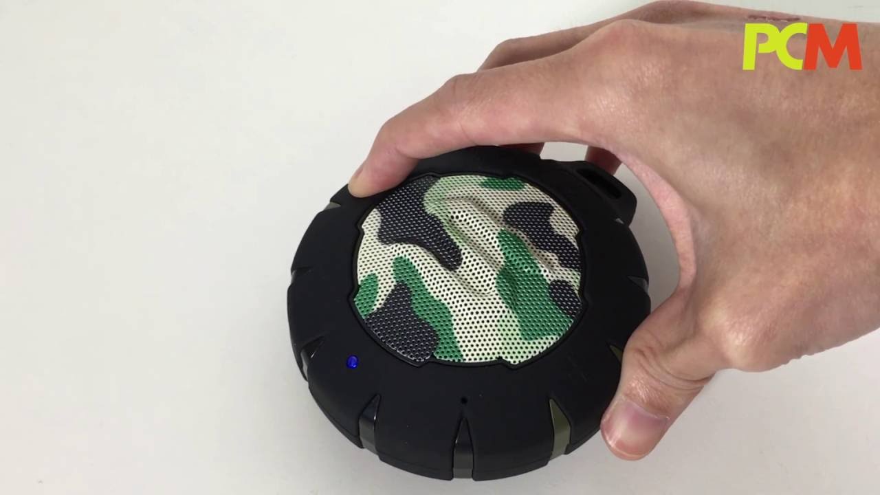 Портативная колонка Soul Storm зелёный камуфляж