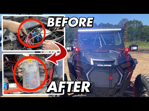 How To Install Fuse Box In Your SXS PLUS Windshield Wiper | TONS Of UPGRADES For RZR Turbo S PART 1