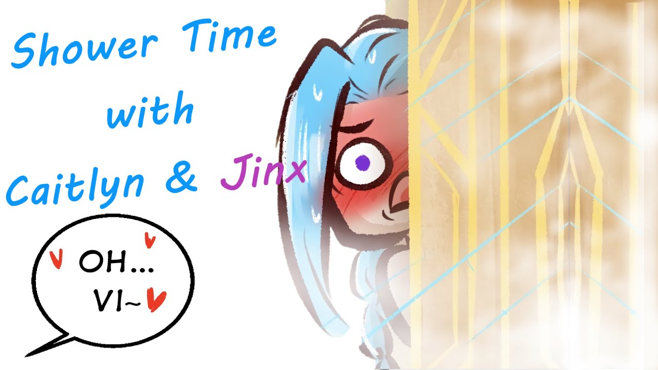 Shower Time with Caitlyn and Jinx | Arcane League of Legends Comic Dub