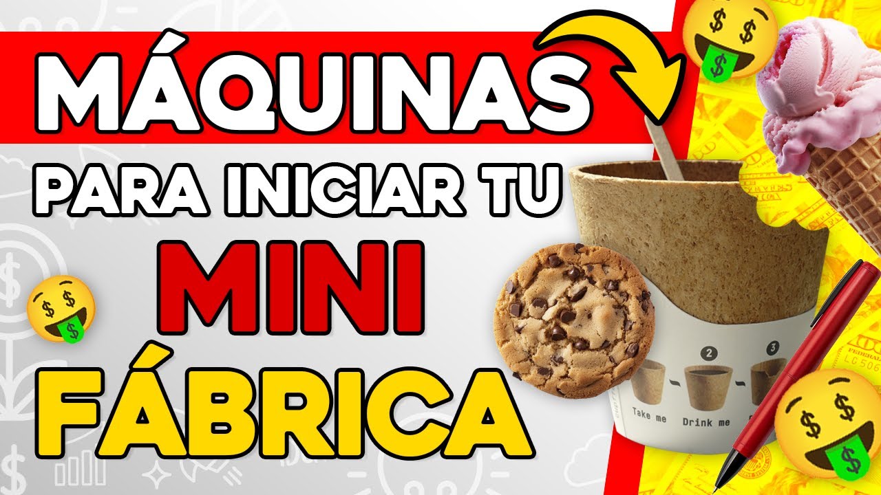 9 FANTÁSTICAS MÁQUINAS para COMENZAR TU PROPIA EMPRESA