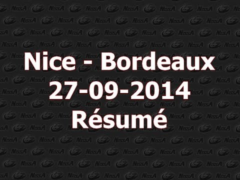 Nice - Bordeaux 27/09/2014