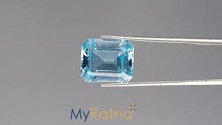 Download lagu Certified Natural Blue Topaz | 10.37 Carat | BT-26030 | Myratna mp3