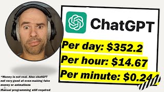 How to Make Money with ChatGPT (Spoiler: You Can't) thumbnail