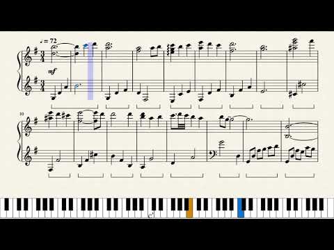 FFXV EPISODE ARDYN Main Theme - Prayer of the Oracle / 星神子の祈り歌 ~ piano cover