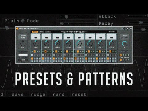 Generating Random Techno Presets & Patterns with a Free Synth + ML185