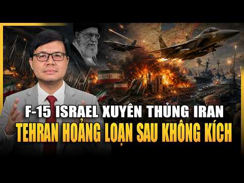 F-15I Và F-35I Càn Quét Iran: Kho Tên Lửa Đạn Đạo Bị Đánh Sập!