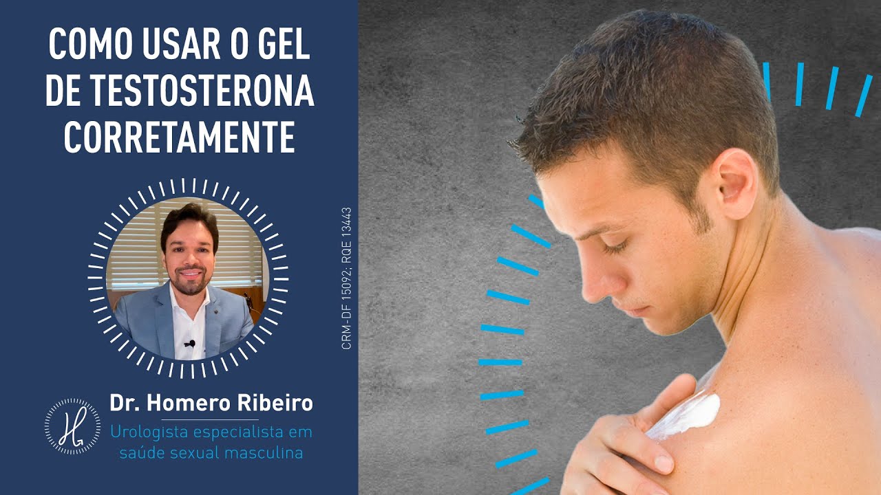 Como usar o gel de testosterona corretamente