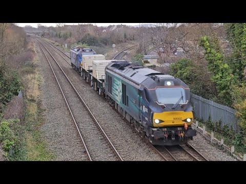 68002 and 88010 passing Worle Jn with a 4 tone