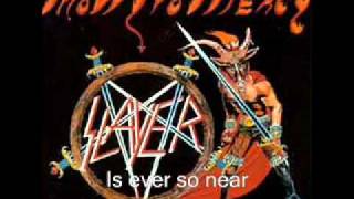 Slayer - Tormentor (lyrics)