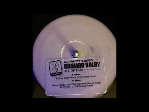 G2 Recordings 9  - Richard Dolby  - All Of That  (Richard Dolbys Back Ta The Rootz Remix)