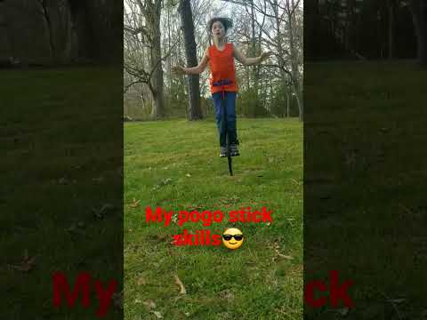 pogo stick trick #fyp #pogostick #tricks