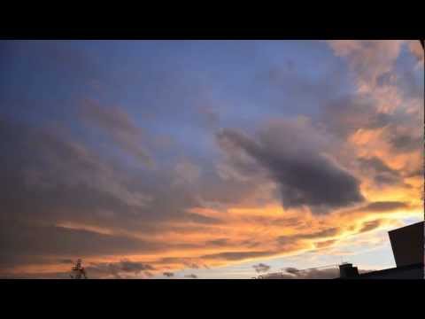 Zeitraffer Föhnwolken