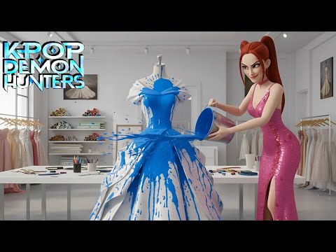Rumi’s Dress That Stole Everyone’s Heart 💔 KPop Demon Hunters | Animated Music Video | TunesBox