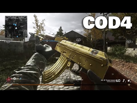 Ranking EVERY CALL OF DUTY I'VE PLAYED. Let's start from the beginning. (Call of Duty 4)