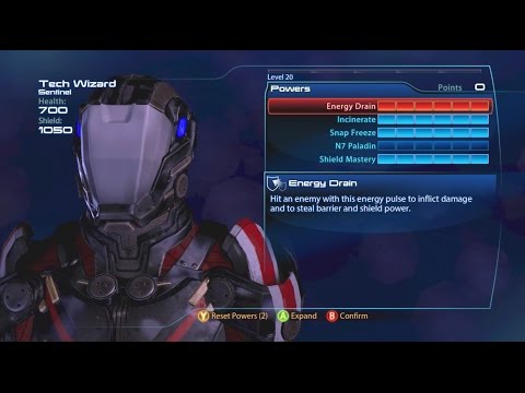 Mass Effect 3 - N7 Paladin Sentinel Build (Gold/Reapers/Firebase White)