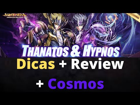 Review,cosmos + dicas de como buildar Hypnos e Thanatos