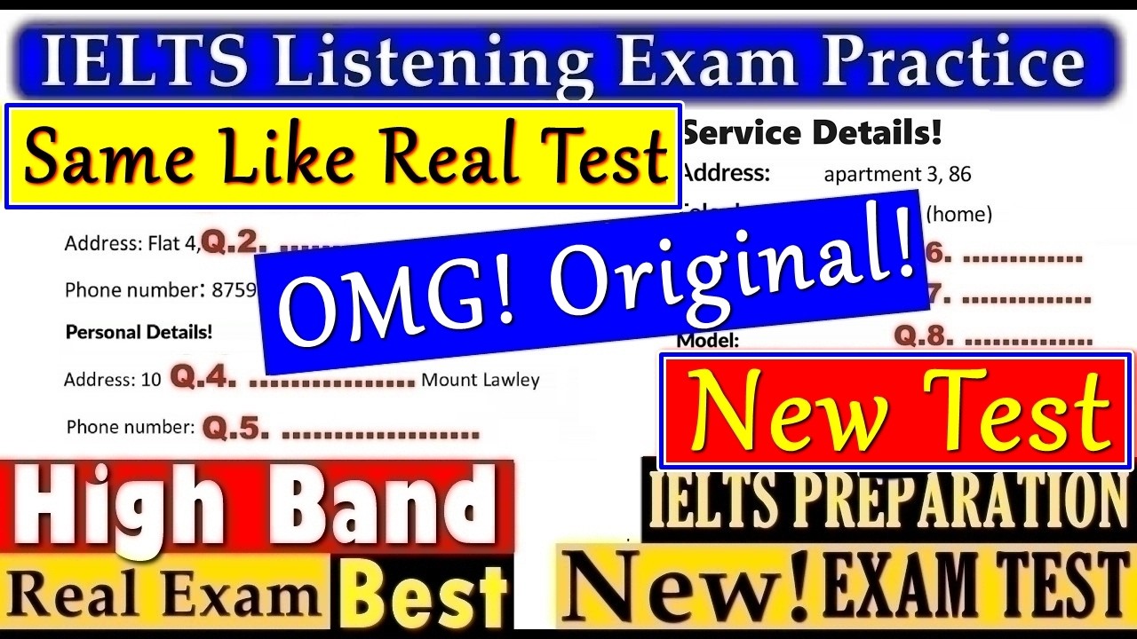 IELTS LISTENING PRACTICE TEST 2026 WITH ANSWERS | 20.04.2026
