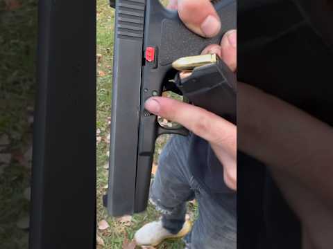 How to make your 40 have no recoil #glock #guns #9mm #40mm