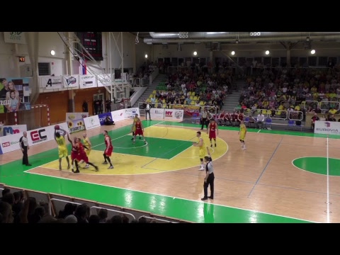 BK Levickí Patrioti - KB Košice (1. zápas finále Eurovia SBL 2017/2018)