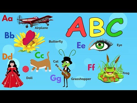 Learn the English Alphabet / The Letters ABC for children