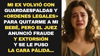 Mi Ex Llegó Con Abogados Para Arrebatarme A Mi Bebé, Pero La Verdad Lo Hundió...